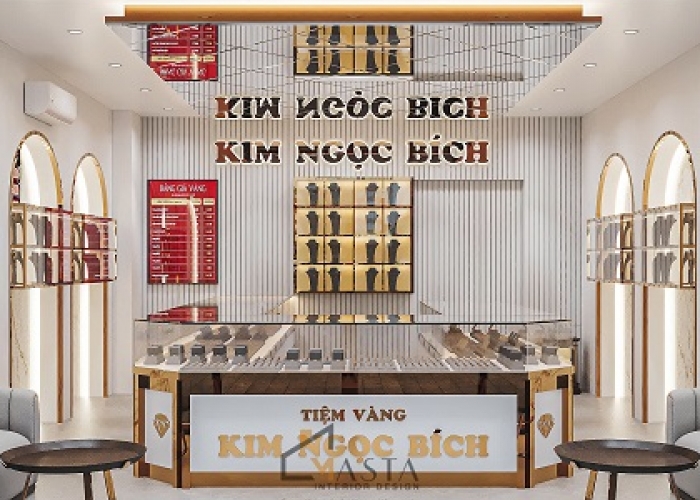 Thiết Kế Tiệm Vàng Kim Ngọc Bích, Q8